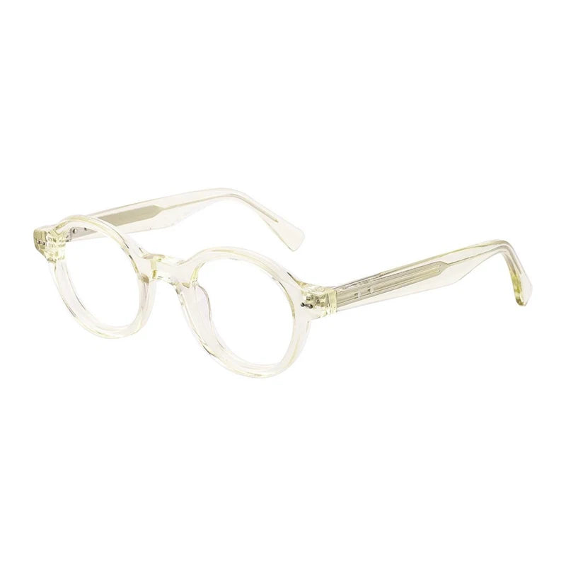 Unisex Retro Round Prescription Glasses | Stylish Anti Blue Light Eyewear