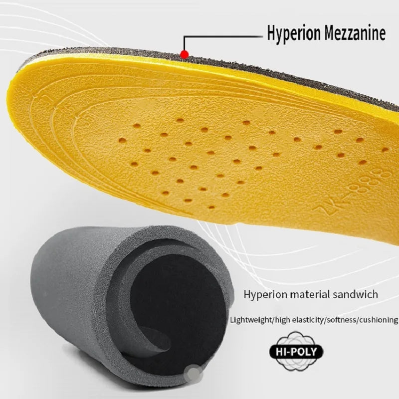 Height Increase Insoles for Men & Women | Shock Absorbent & Breathable