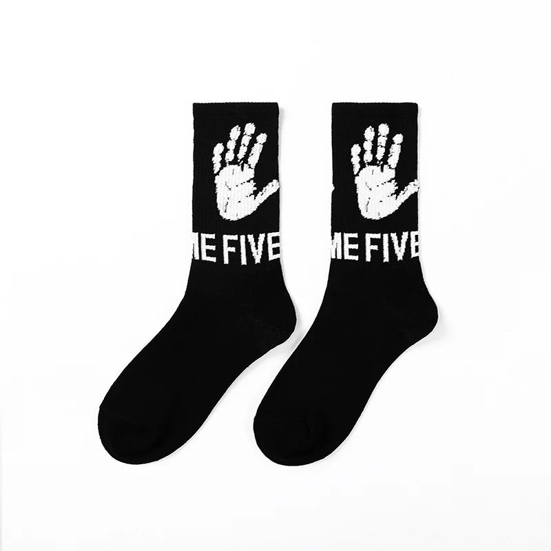 Trendy Unisex Cartoon Cotton Crew Socks | Comfort Meets Style