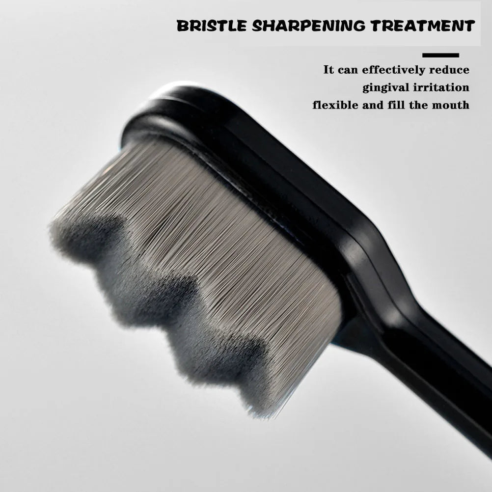 4pcs Ultra Soft Micro-Nano Bristles Toothbrush | Gentle Gum Care