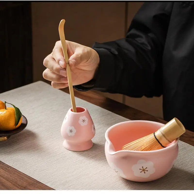 Cuenco de cerámica artístico para matcha | Eleva tus rituales de té