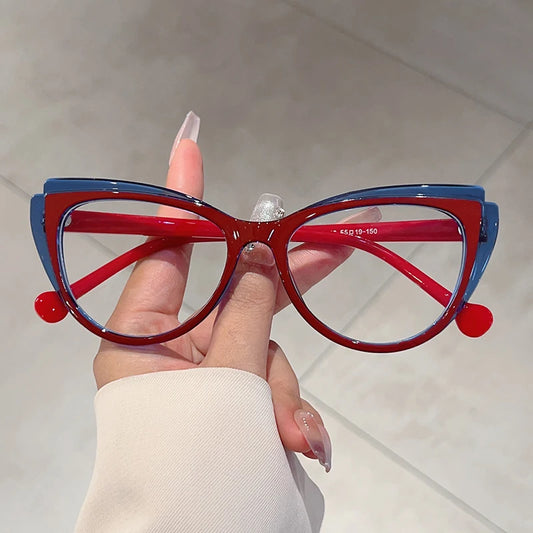 Trendy Cat Eye Glasses for Women | Stylish Blue Light Blocking Eyewear