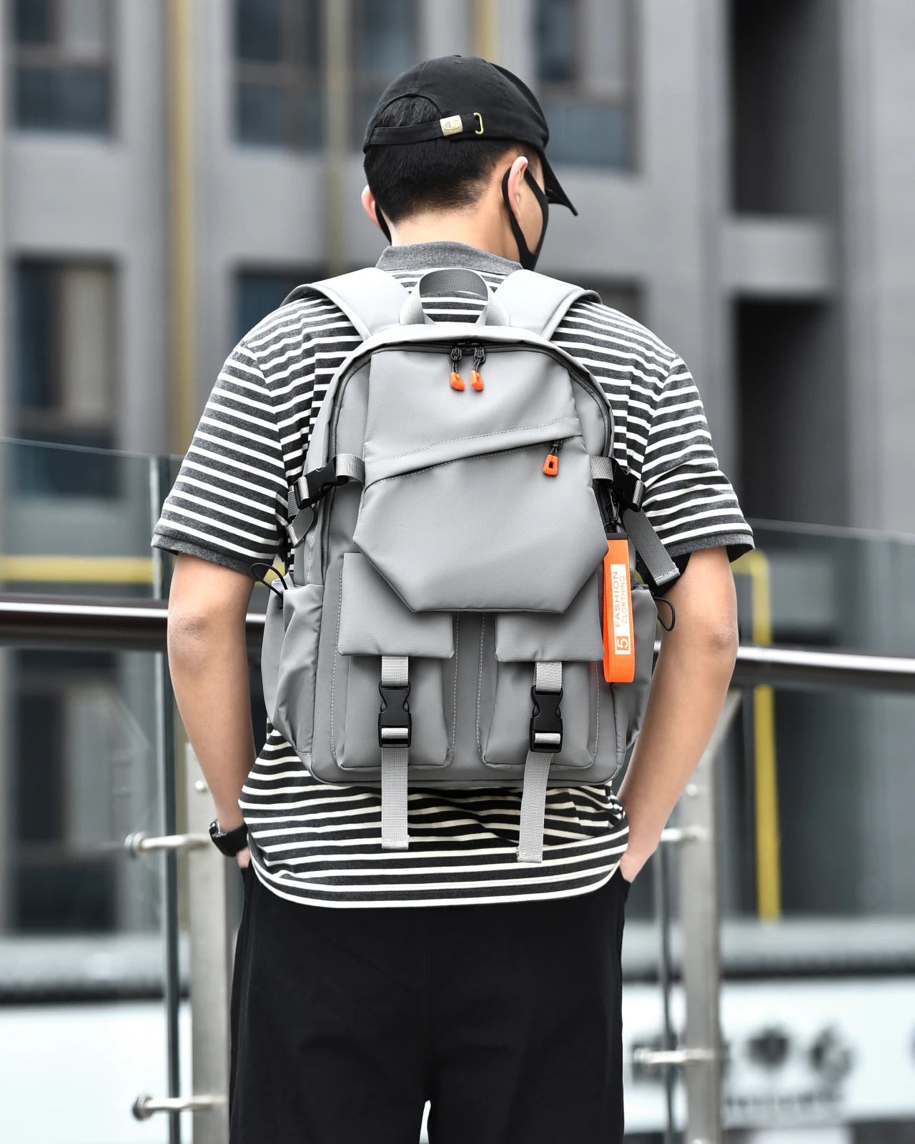 High-Quality Men's Laptop Backpack | Waterproof Travel Bag