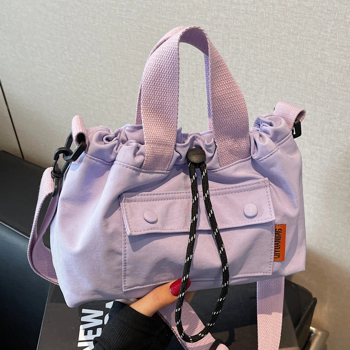 The New Unisex Messenger Bag, Outdoor Functional Shoulder Bag, Commuter Shoulder Bag, Storage Bag, Women's Contrast Backpack