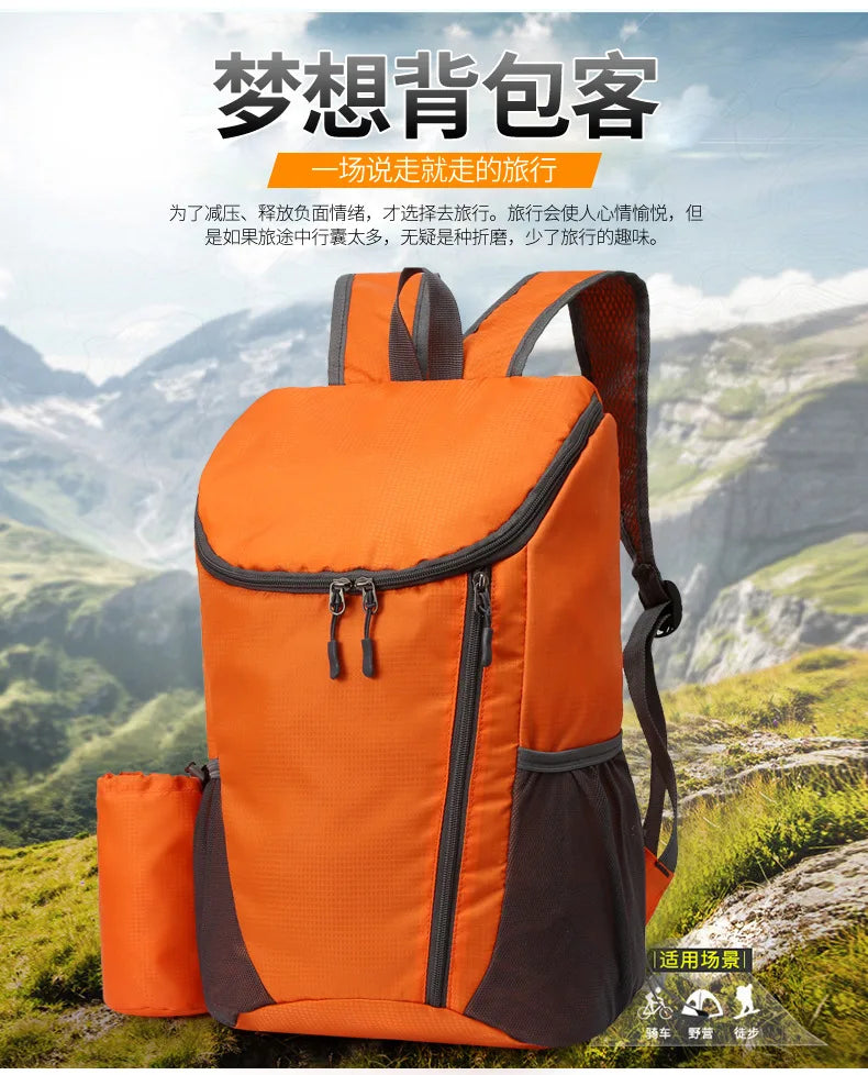 Lightweight Waterproof Folding Backpack | Versatile Travel Bag