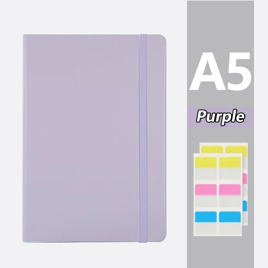 Premium A5 PU Notebook | 200 Pages for Students & Professionals