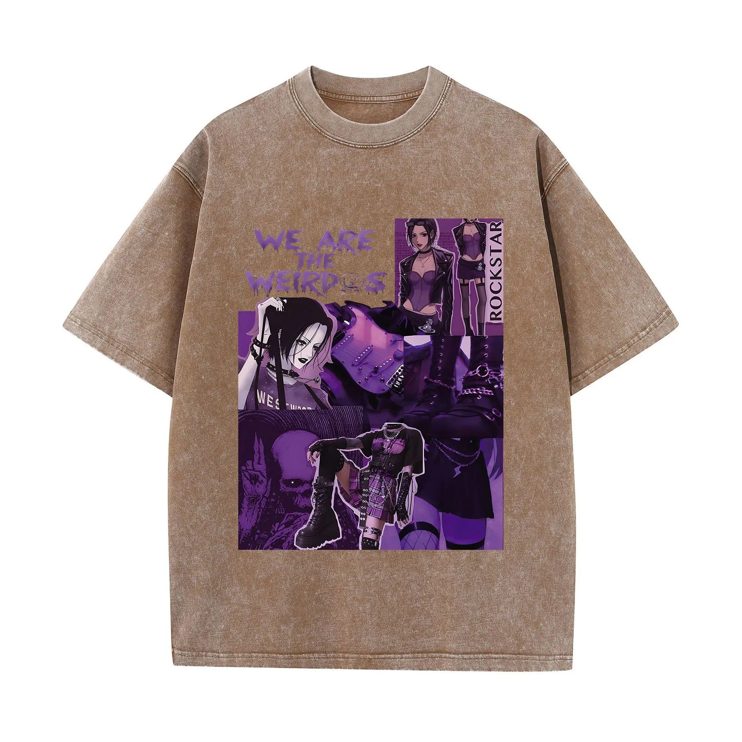 Vintage Anime Graphic T-Shirt | Harajuku Streetwear Summer Style