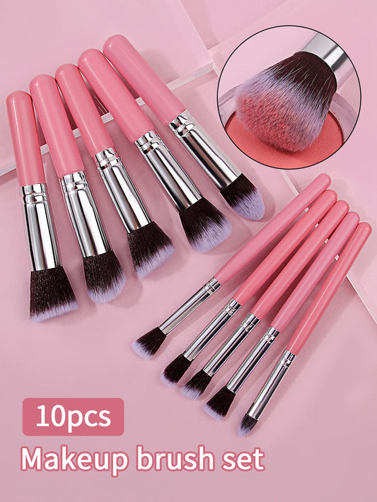 Kit de 30 brochas de maquillaje | Set de belleza completo con esponjas
