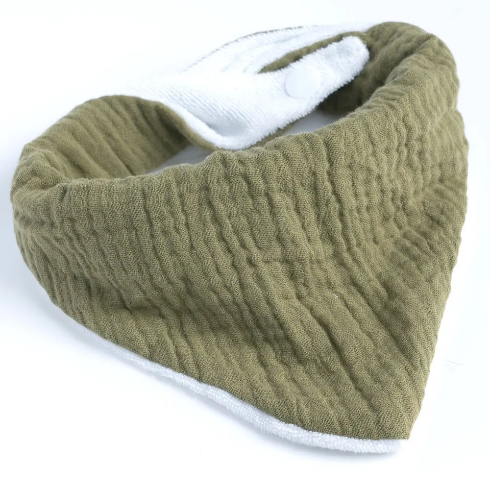 Soft Baby Triangle Scarf | Absorbent Burp Cloth for Newborns