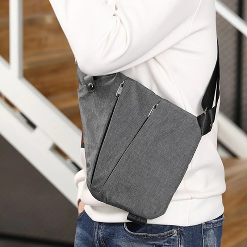 Multifunction Waterproof Crossbody Bag | Anti-Theft Chest Bag for Men