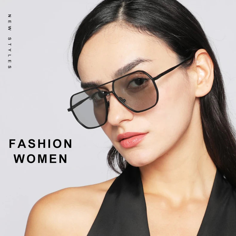 Fashionable Photochromic Polarized Sunglasses for Men & Women