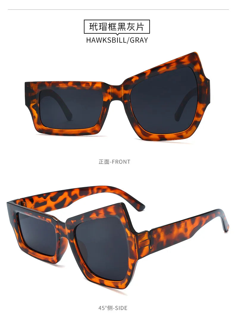 Polygon Vintage Square Sunglasses for Women & Men | Stylish Eyewear