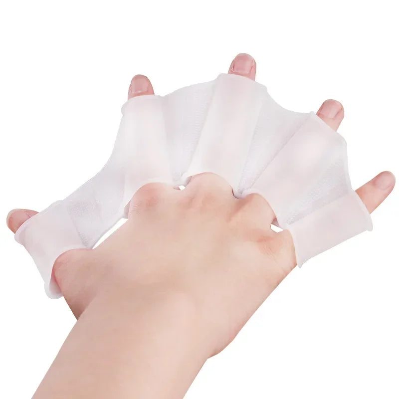 Summer Silicone Swimming Hand Fins | Enhance Your Swim Performance
