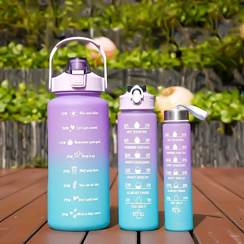 2 Liter Large Sports Water Bottle | Leak Proof & Portable