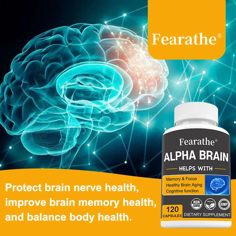 Nootropic Brain Supplement for Memory & Mental Clarity
