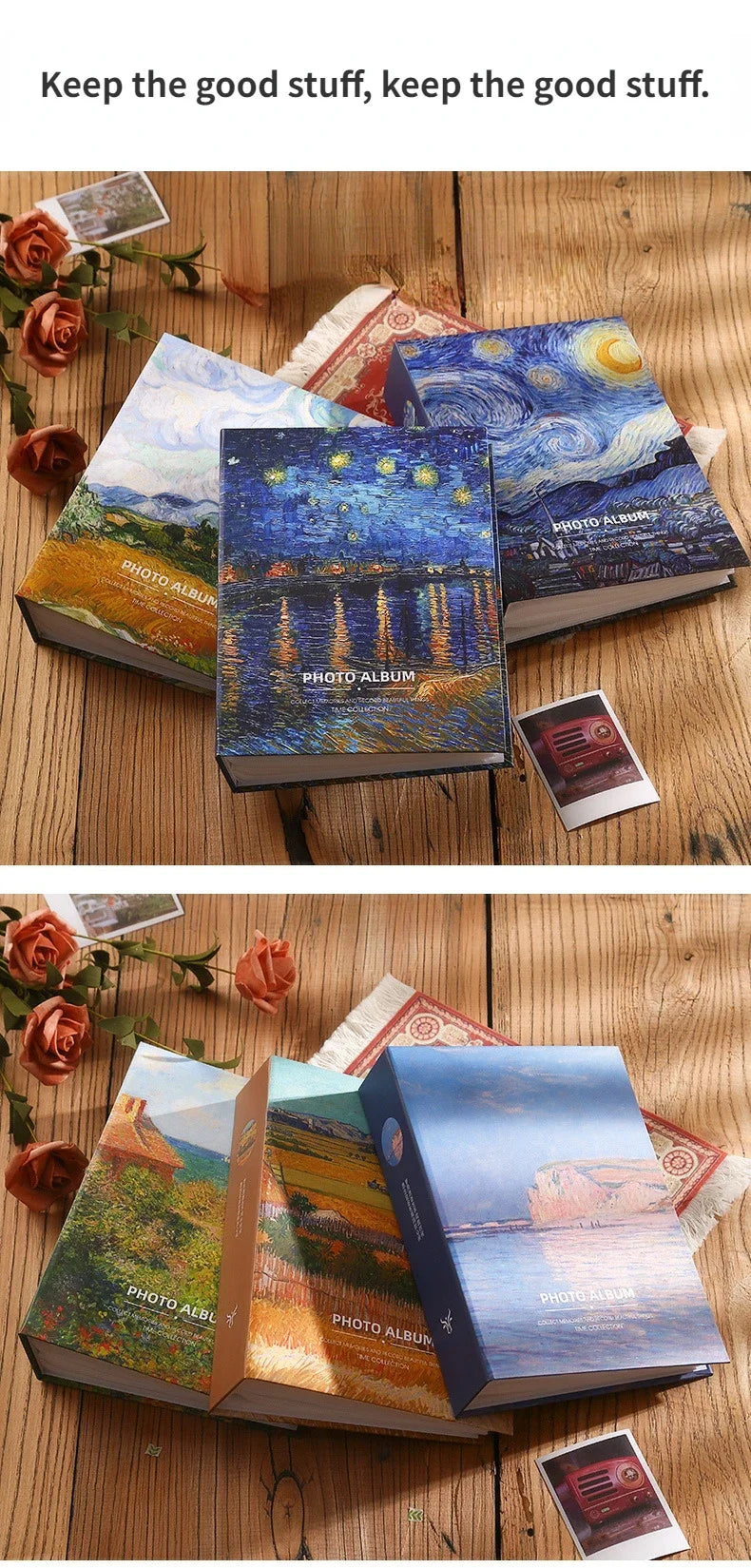Large Capacity Family Photo Album | Baby Growth & Memories Book