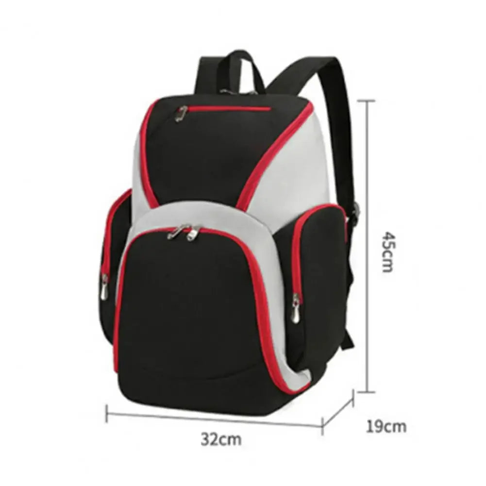 Large Capacity Basketball Backpack with Ball Holder | Sporty & Functional
