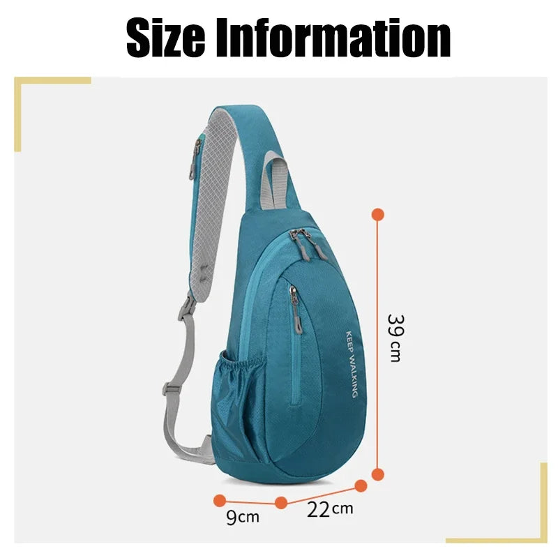 Outdoor Waterproof Running Crossbody Bag | Perfect for Hiking & Cycling