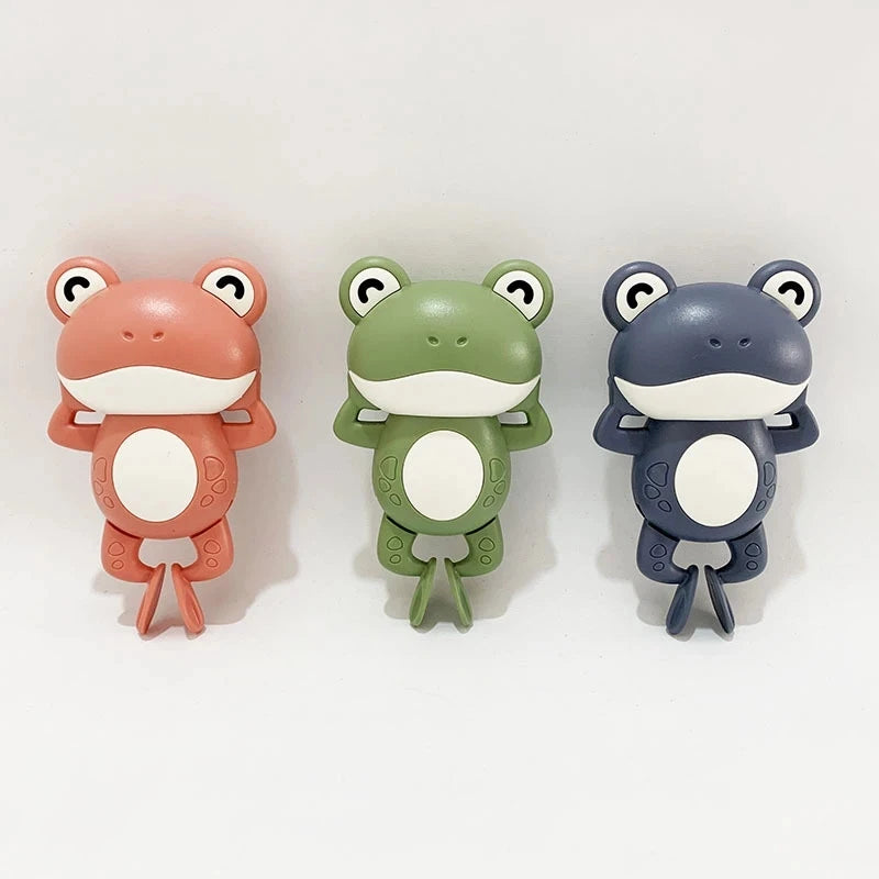 Cute Baby Bath Toys | Fun Frogs Clockwork Swimming Toy