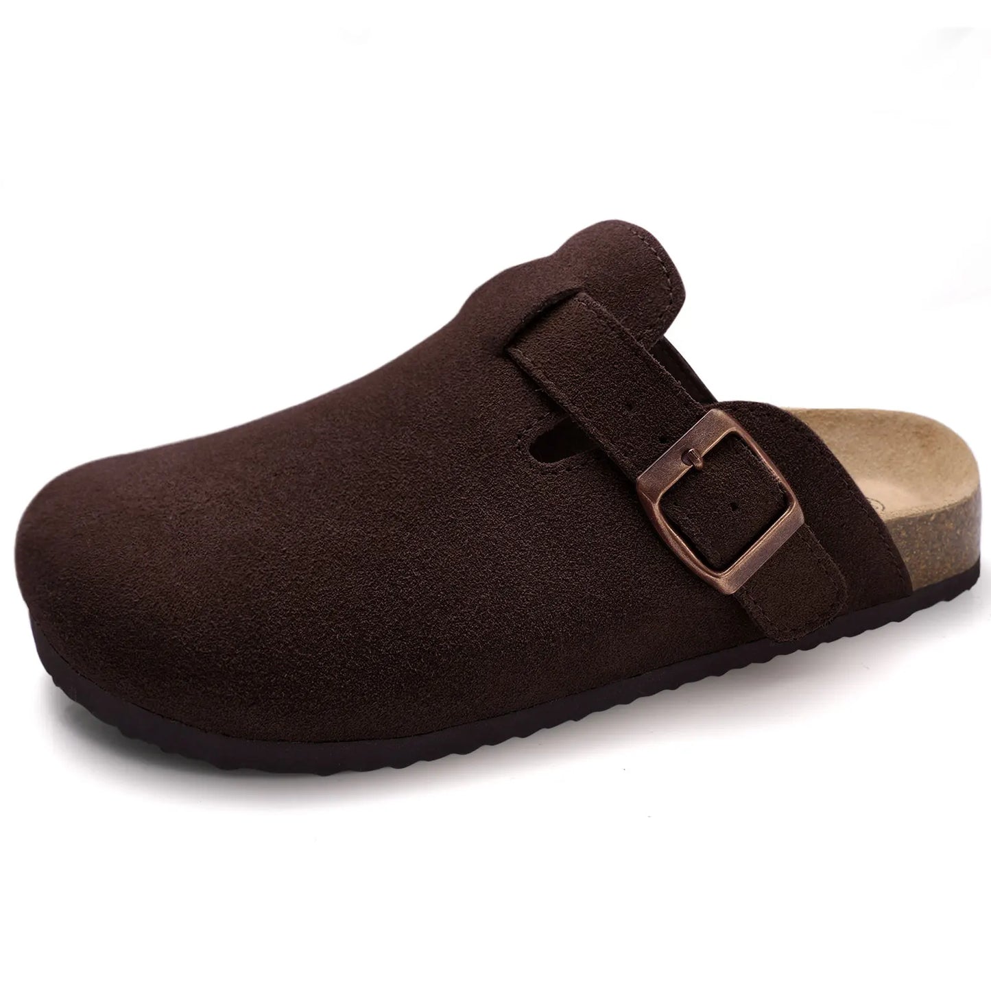 Cork Suede Clogs for Women | Stylish Summer Beach Slides