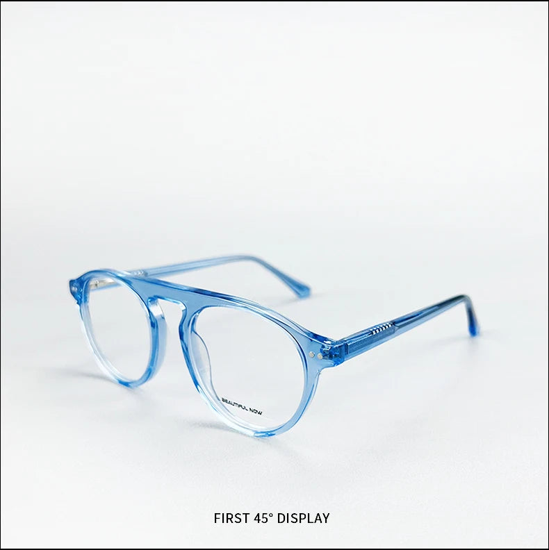 Unisex Rectangle Eyeglass Frames with UV Protection | Stylish and Versatile