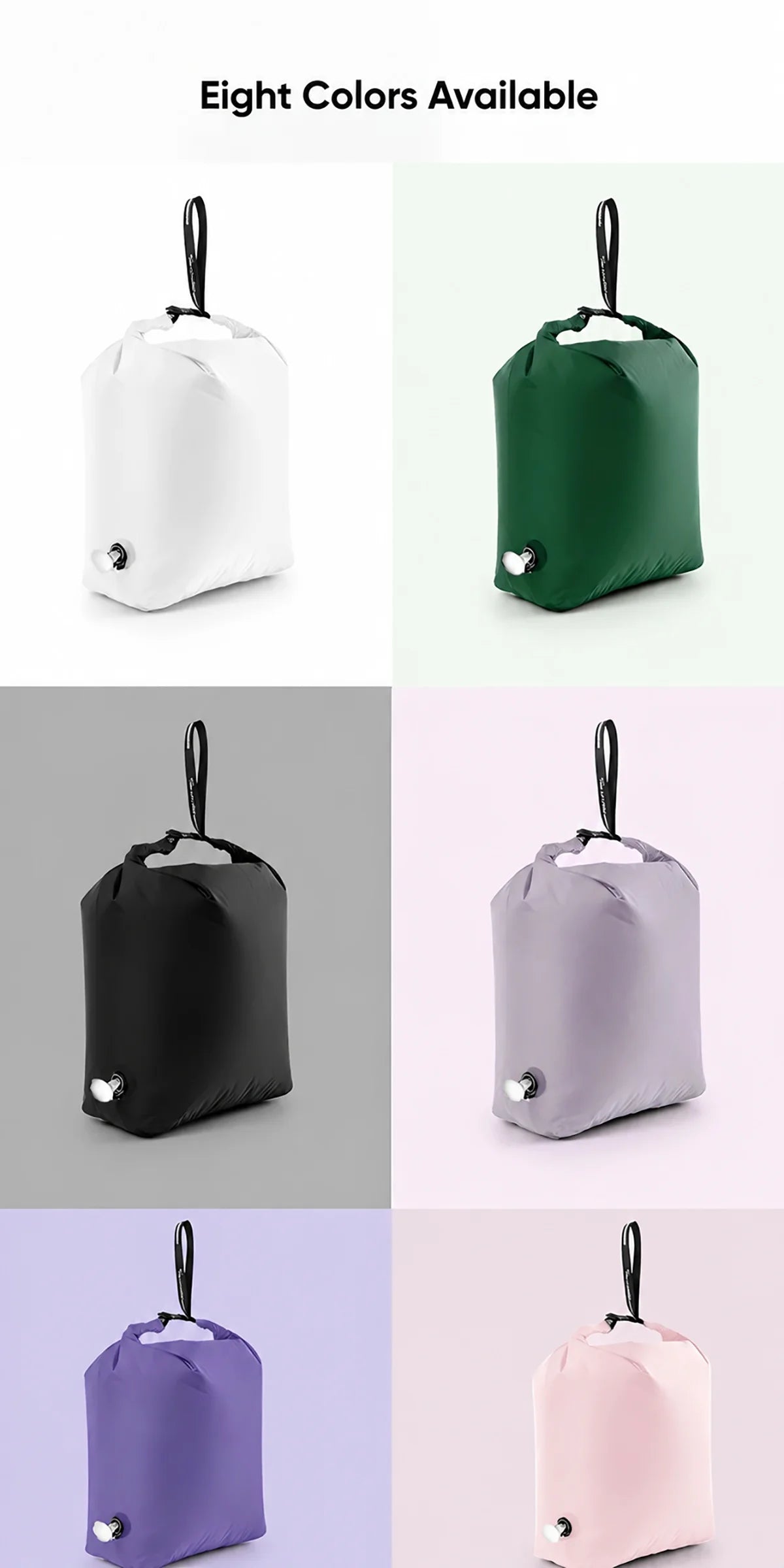 Reusable Vacuum Compression Bags for Travel & Home Storage