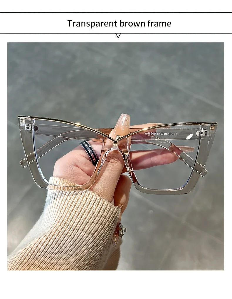 Trendy Cat Eye Glasses for Women | Vintage Style with Clear Lenses