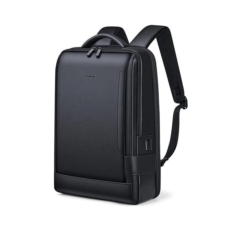 Mochila de cuero genuino de alta capacidad | Experiencia de viaje con estilo