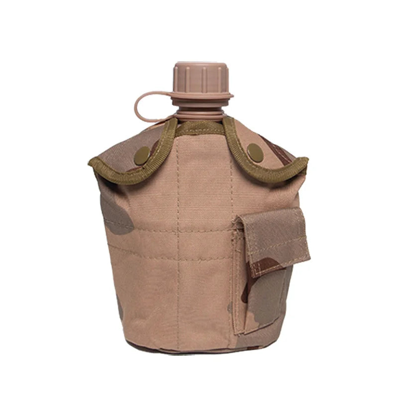 Large Capacity Military Canteen Bottle for Outdoor Adventures
