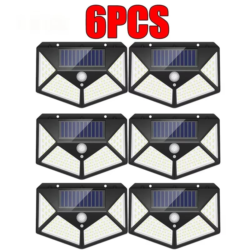 12 Pack Outdoor Solar Lights | Motion Sensor Bright Security Lighting