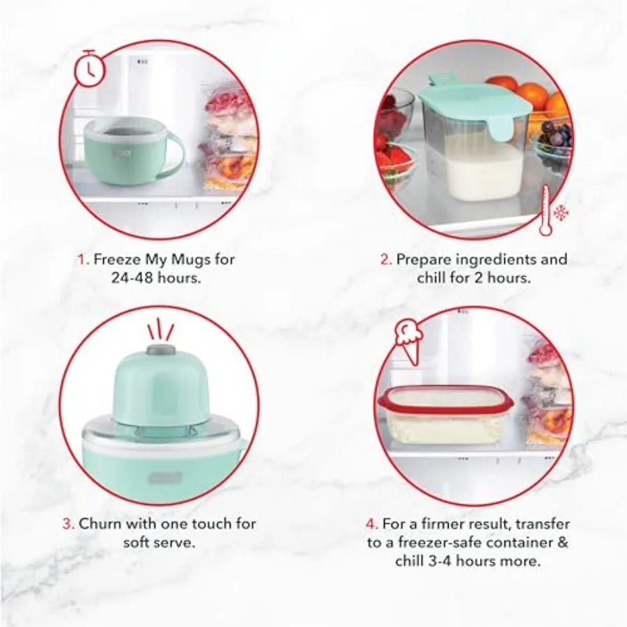 Single Serving Ice Cream Maker | Create Gelato, Yogurt, Sorbet