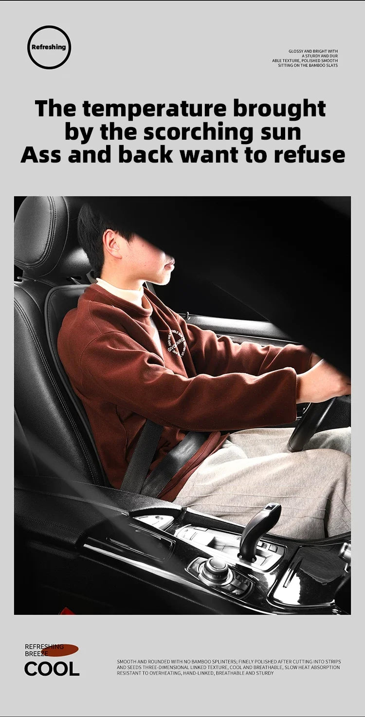 Summer Car Cooling Seat Cover with Fans | Universal Ventilation Cushion