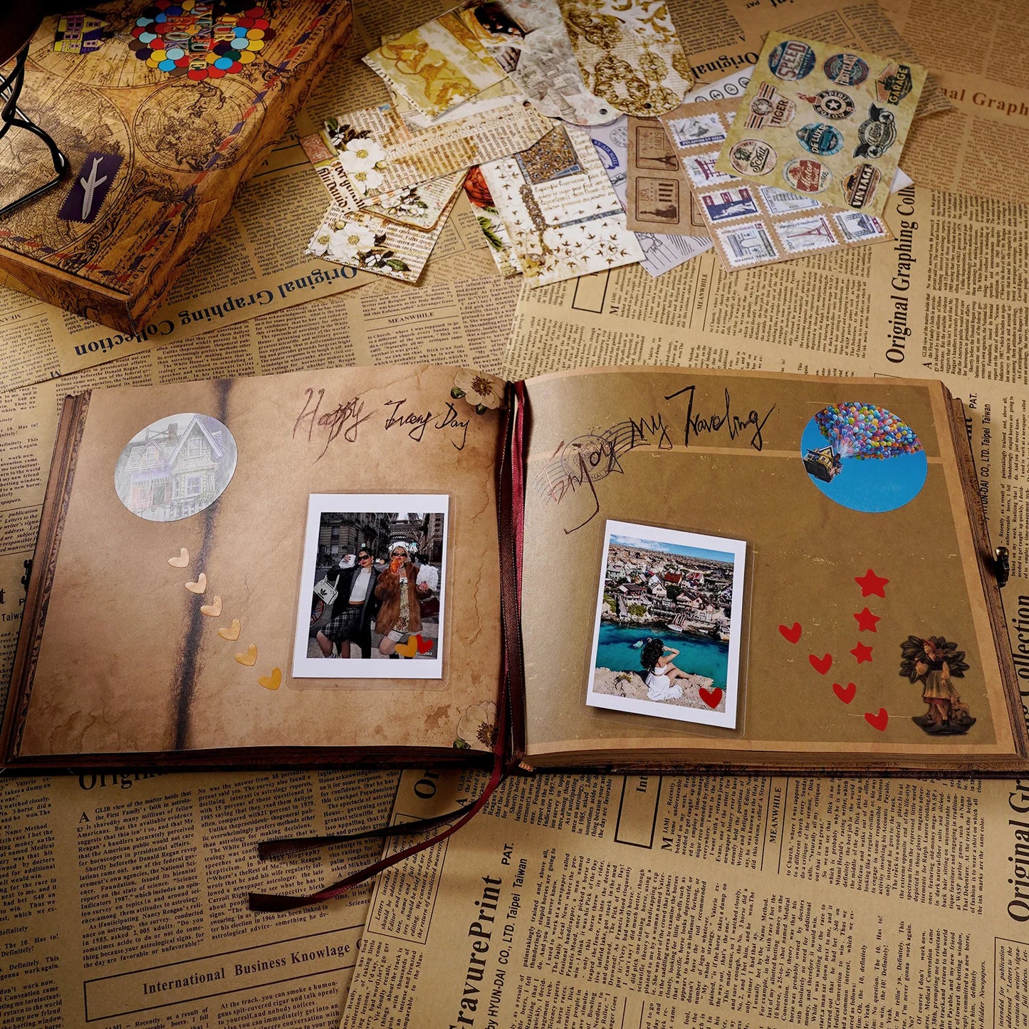 DIY Handmade Photo Album | Scrapbook for Memorable Moments