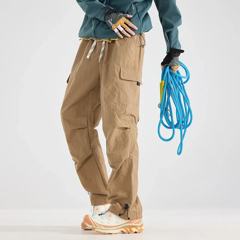 Men's Water-Repellent Hiking & Camping Pants | Breathable Cargo Trousers
