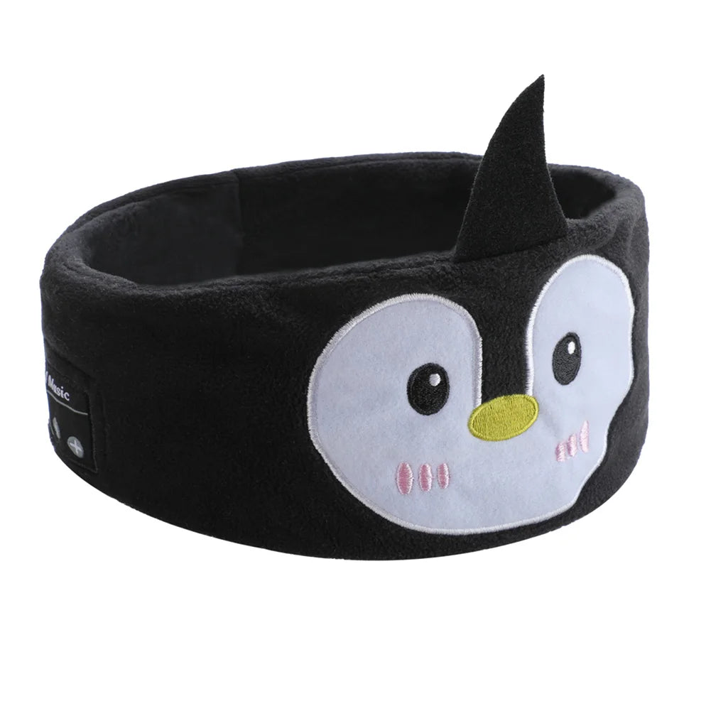 Wireless Cartoon Animal Music Earphones | Kids Eye Mask Headphones