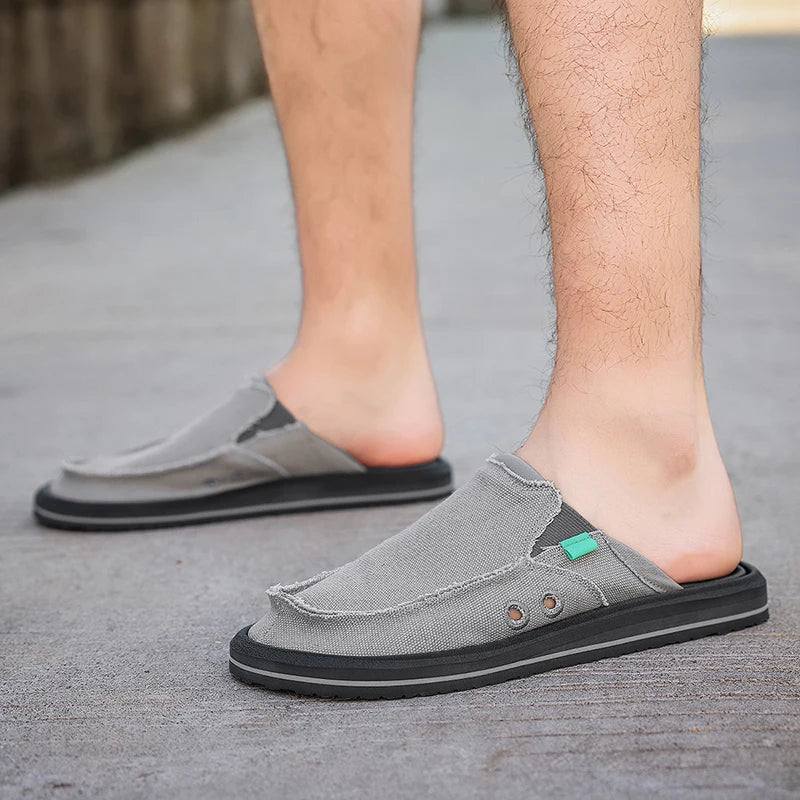 Men's Outdoor Summer Slippers | Breathable Slip-On Sandals