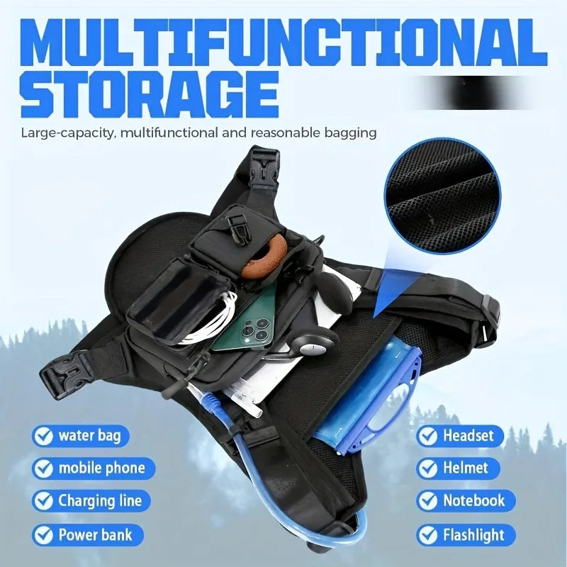 Lightweight Running Chest Pack | Perfect for Hiking & Marathons