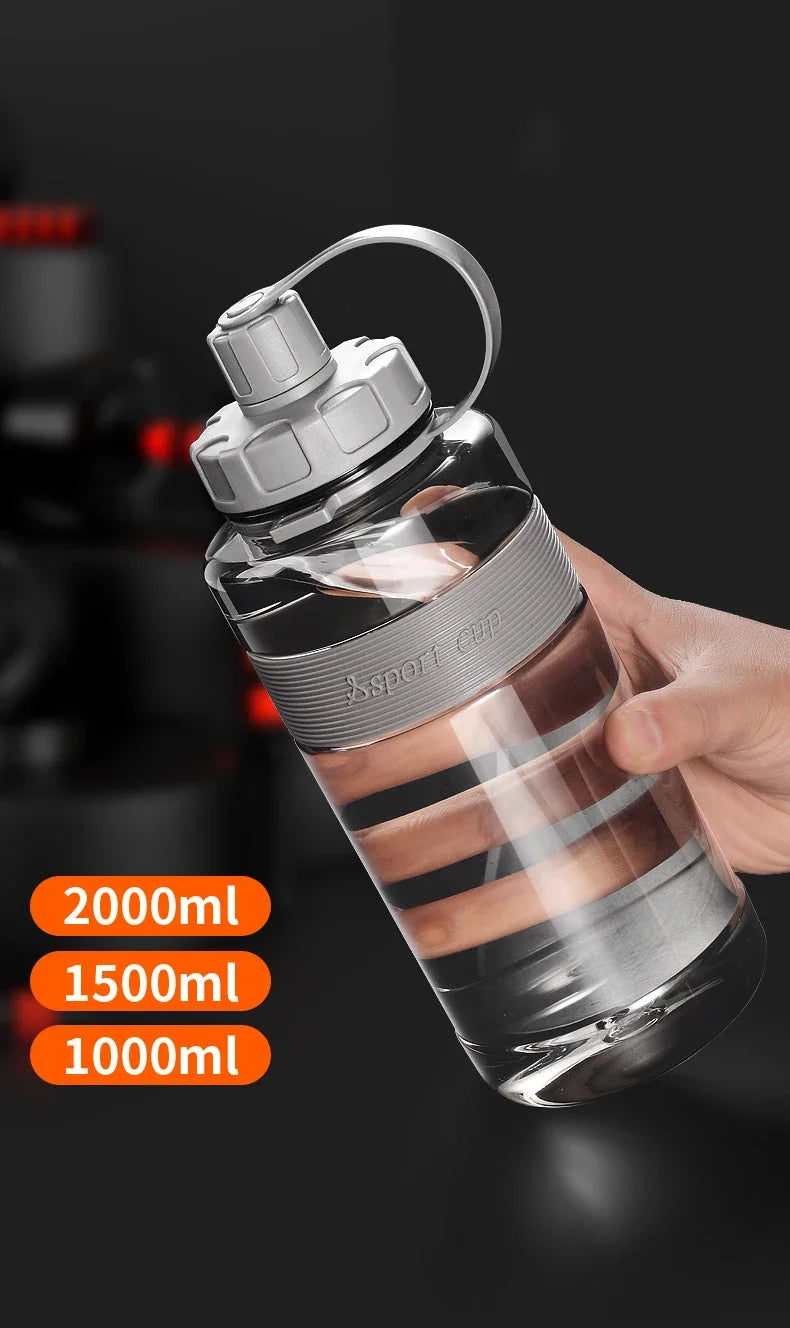 Large Capacity Water Bottle with Straw | BPA Free Fitness Hydration