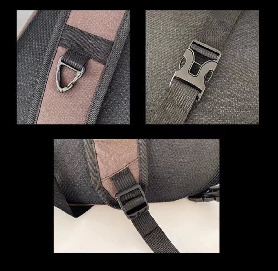 Trendy Portable Nylon Crossbody Bag for Travel & Sports