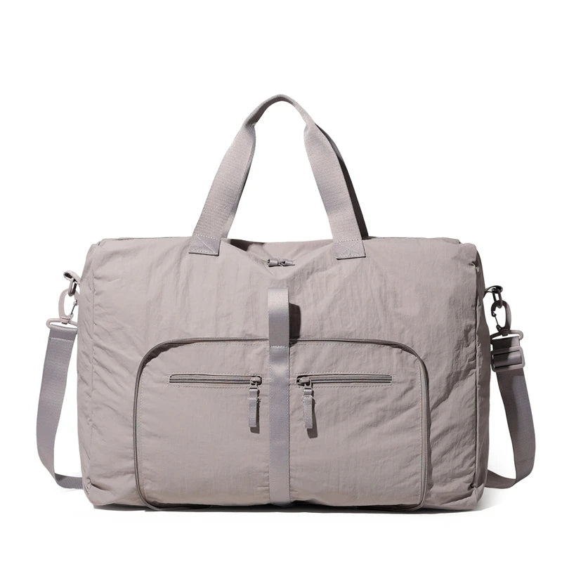 Large Capacity Foldable Travel Handbag for Men and Women