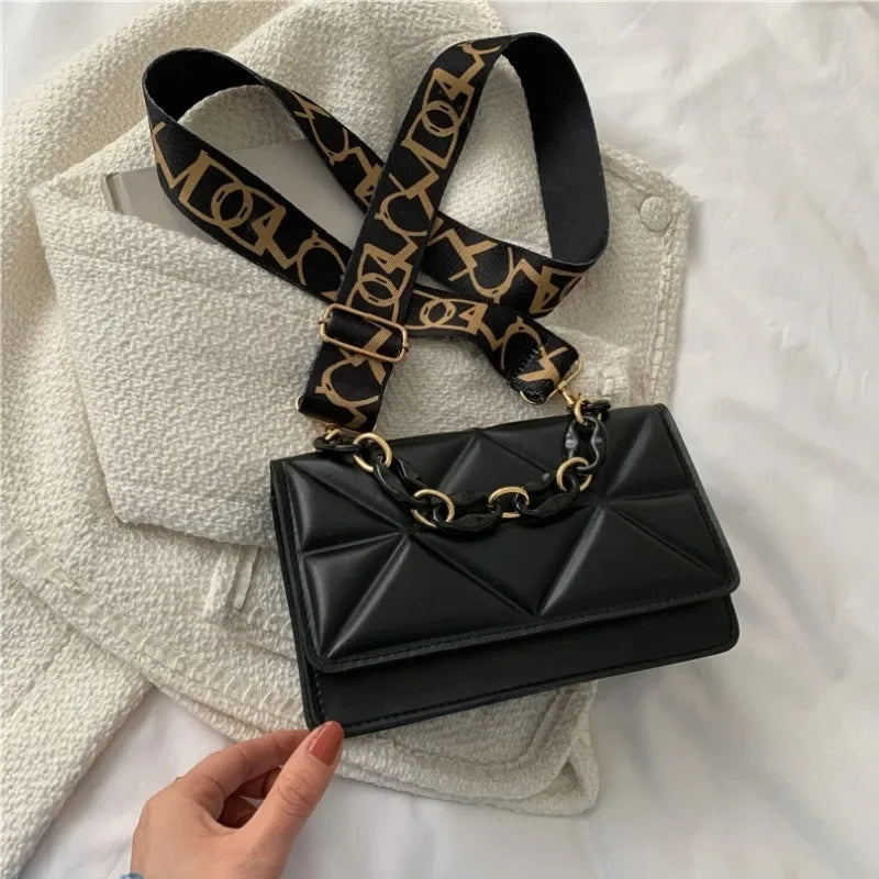 Bolso de hombro retro casual de moda para mujer | Amplio y elegante
