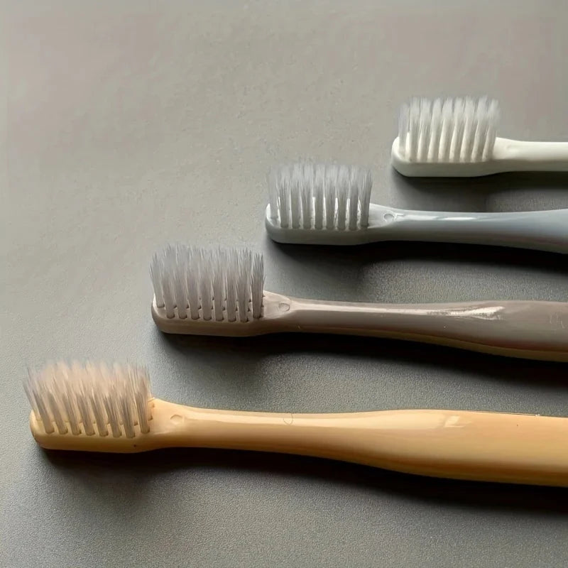 Eco-Friendly Soft Bristle Toothbrush Set for Travel & Hygiene