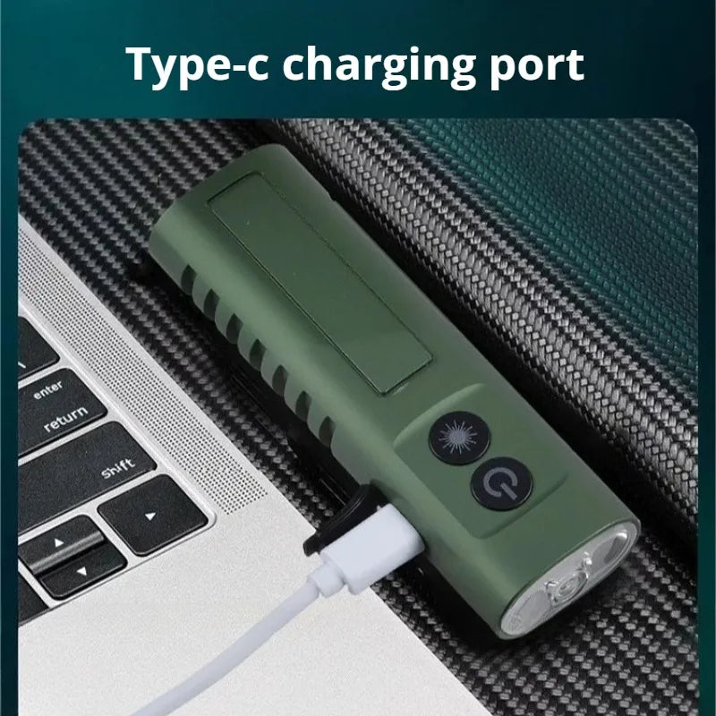 Multi-Functional EDC Flashlight | Outdoor Torch Light for Emergencies