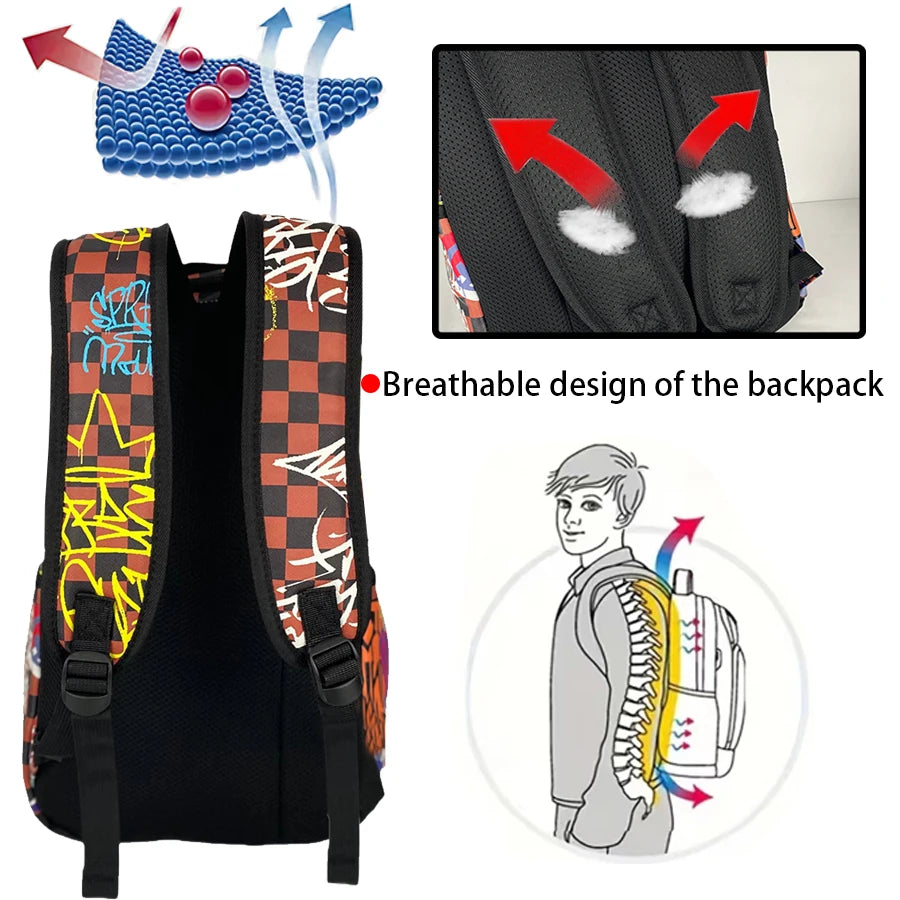Trendy Large-Capacity Backpacks for Travel & Commuting