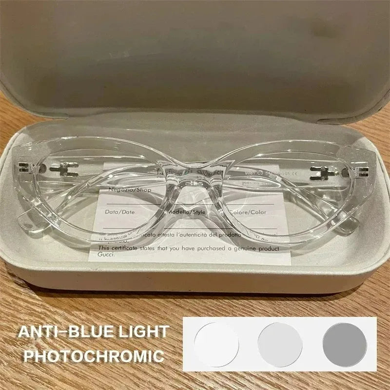 Vintage Cat Eye Reading Glasses for Women | Progressive Anti Blue Ray 2026