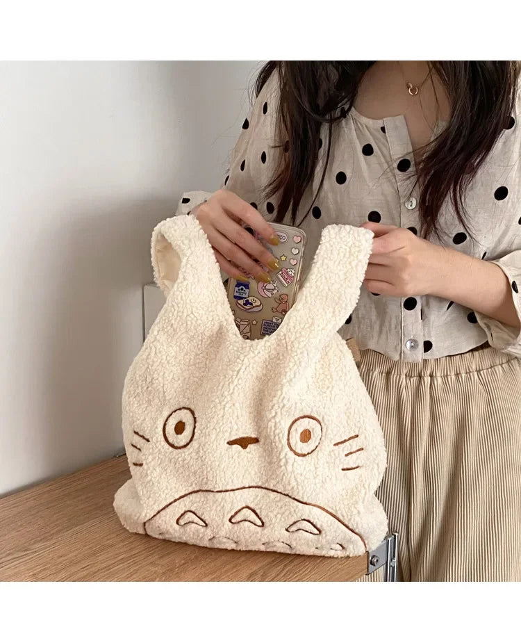 Women's Corduroy Shoulder Bag | Trendy Large Capacity Purse