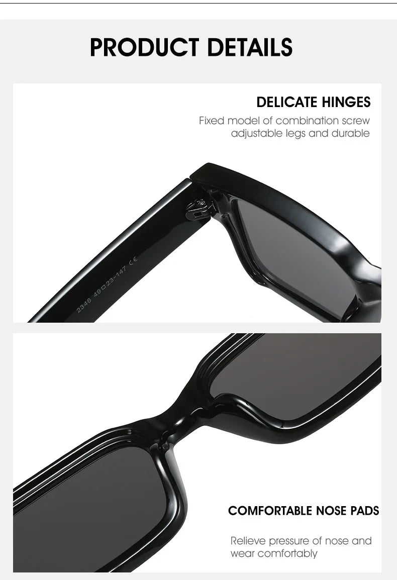 Stylish Rivet Sunglasses | Retro UV400 Eyewear for Everyone