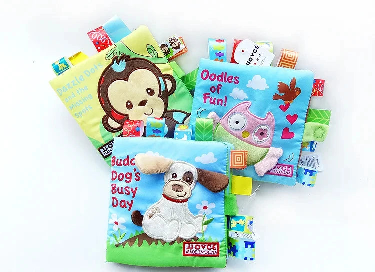 Soft Baby Cloth Animal Book | Engaging Sensory Learning Toy