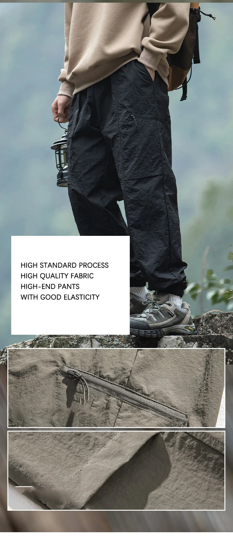 Waterproof Cargo Pants for Men | Perfect for Outdoors & Camping