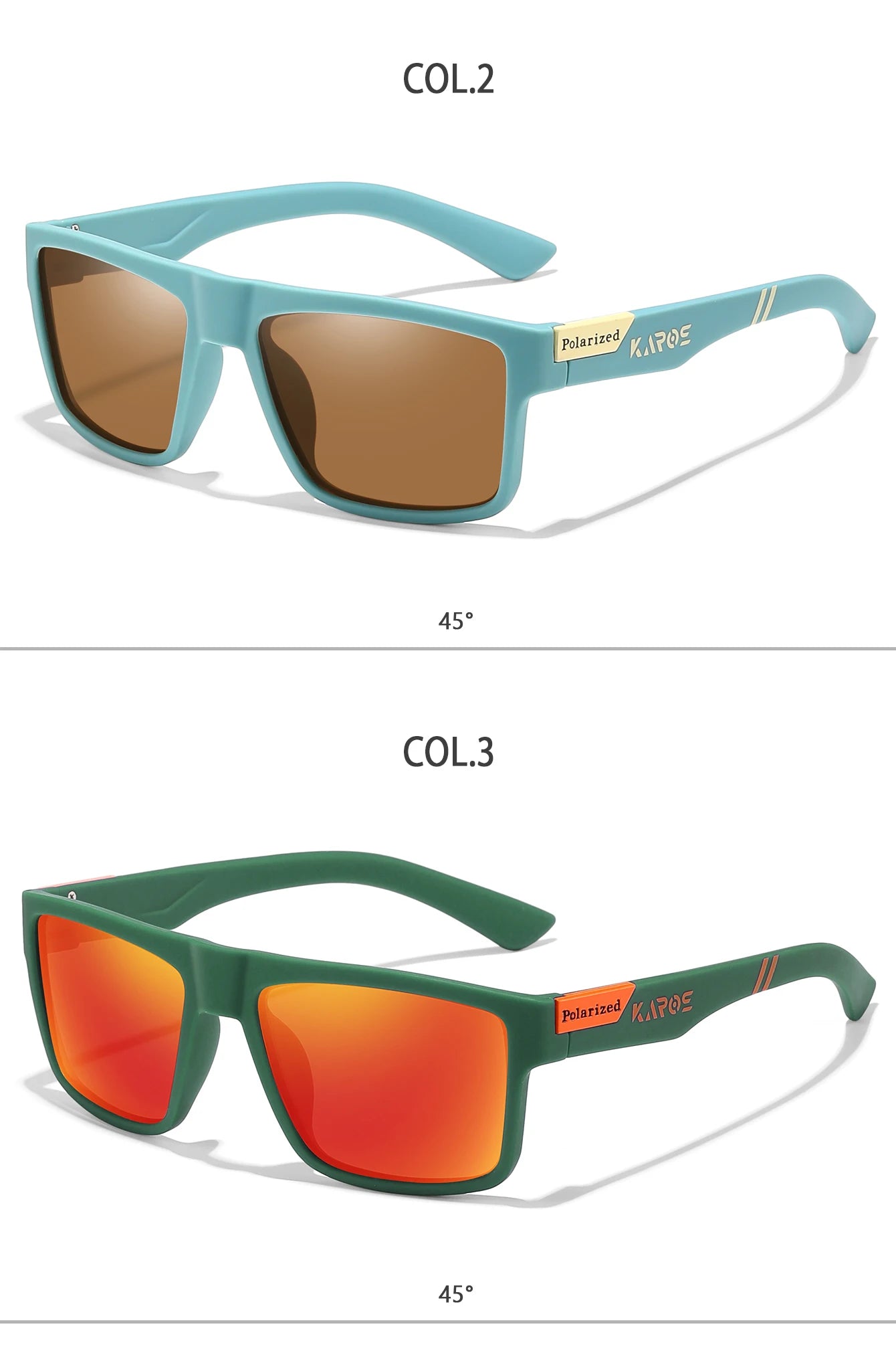 Stylish Polarized Sunglasses for Men & Women | UV400 Protection